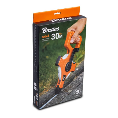 Karos üvegszálas mérőszalag 30 méteres