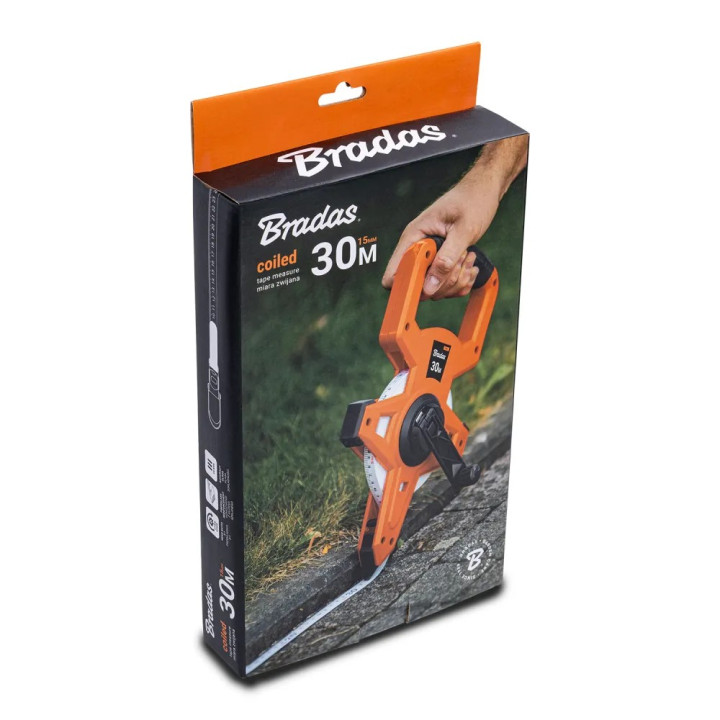 Karos üvegszálas mérőszalag 30 méteres 3 x spid