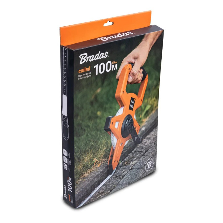 Karos üvegszálas mérőszalag 100 méteres 3 x spid