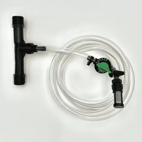 Bradas DSFI-0110L  Venturi felszívó 1" csapos szabályzóval,szűrővel