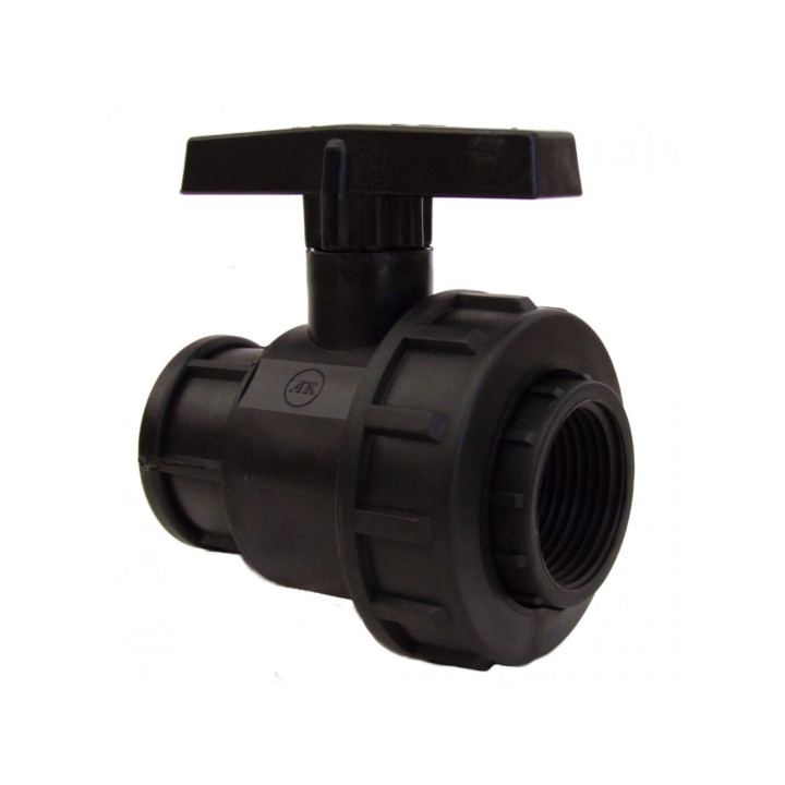 Műanyag golyóscsap 2" BB