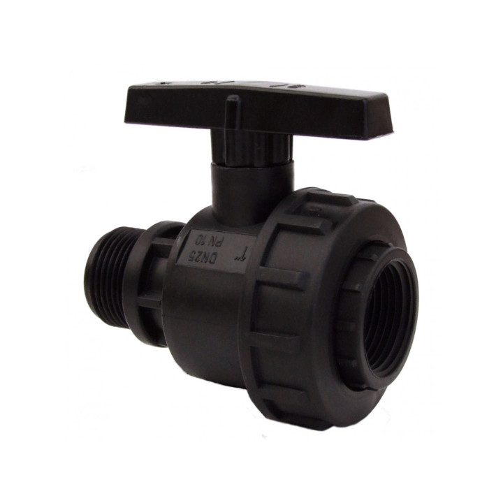 Műanyag golyóscsap 2" KB