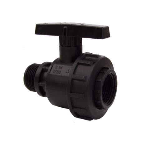 Műanyag golyóscsap 3/4" KB PP