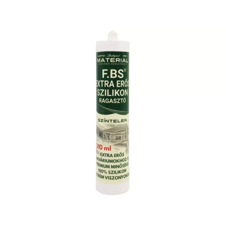 FBS extra erős szilikon ragasztó 310ml