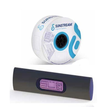 Sunstream FLD csepegtető szalag 6mil, 10cm, 1,L/h,  500m