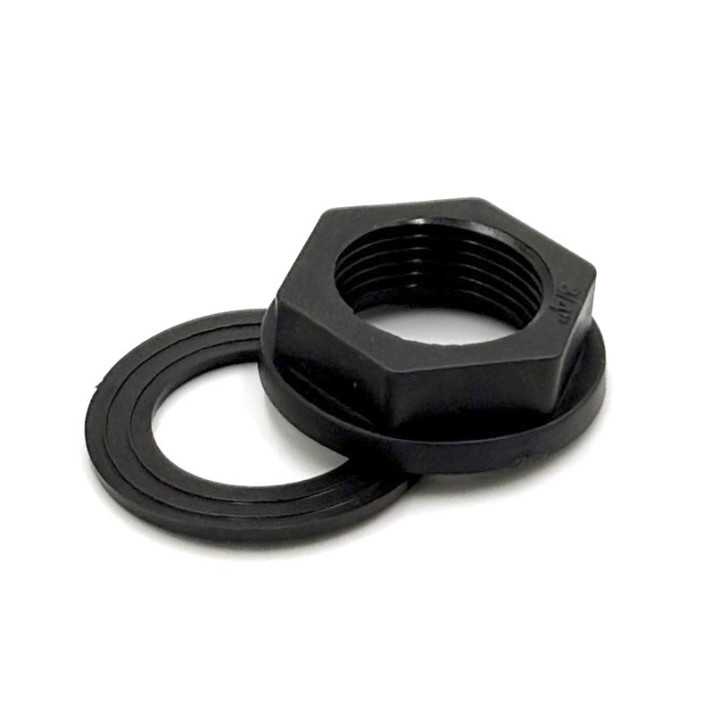 Műanyag anya tömítéssel 3/4''