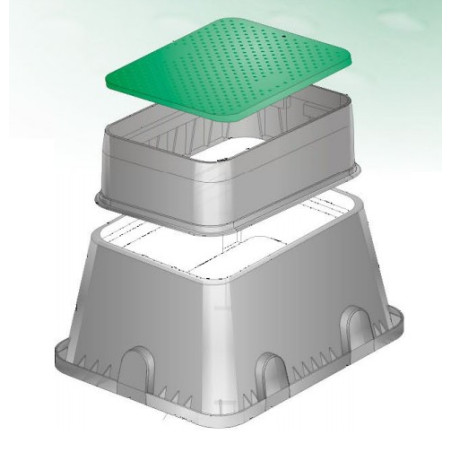 Irritec szelepház magasító  Standard szelepdobozhoz