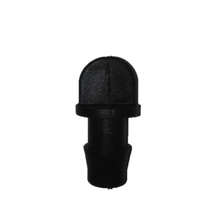 15-ös gumiba záródugó (fekete)