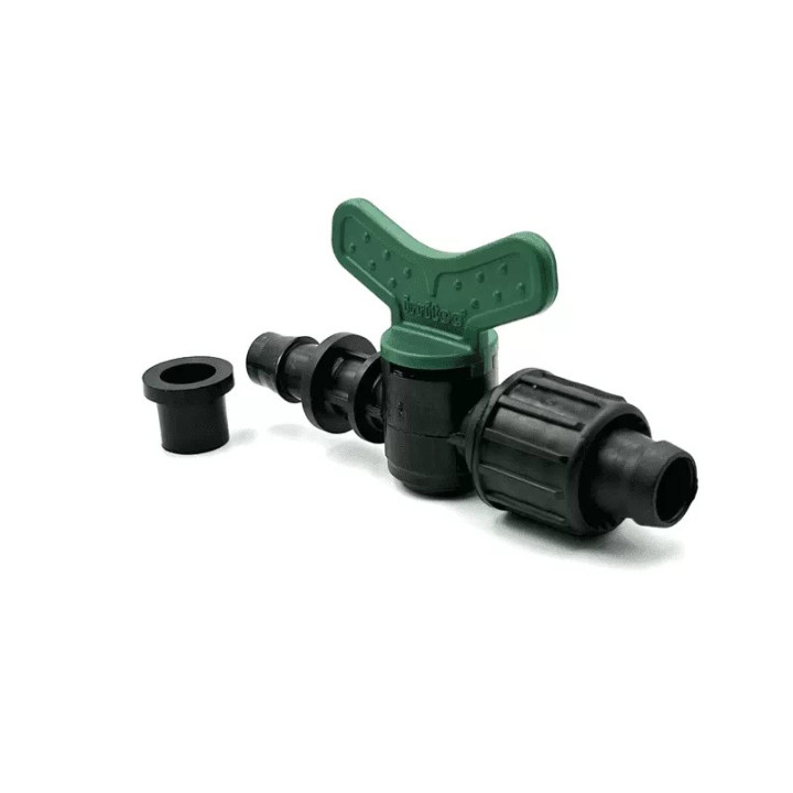 Gumigyűrűs körmös csepegtető szalag csapos indító (zöld) 17x17mm