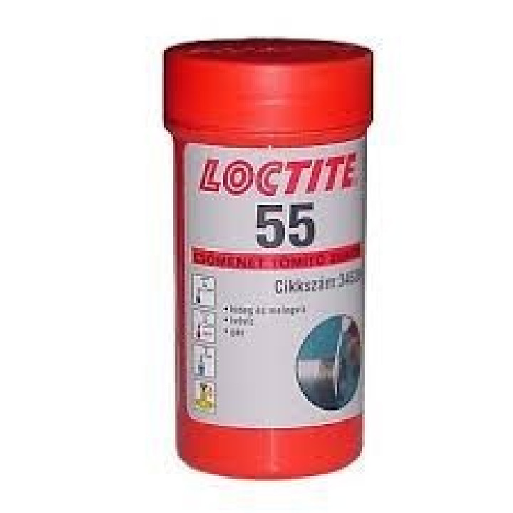 LOCTITE 55 menettömítő zsinór ( 160 m )