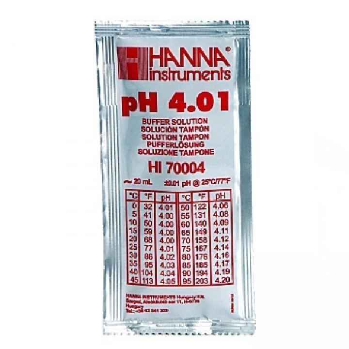 Kalibráló folyadék pH 4.0 (20 ml)