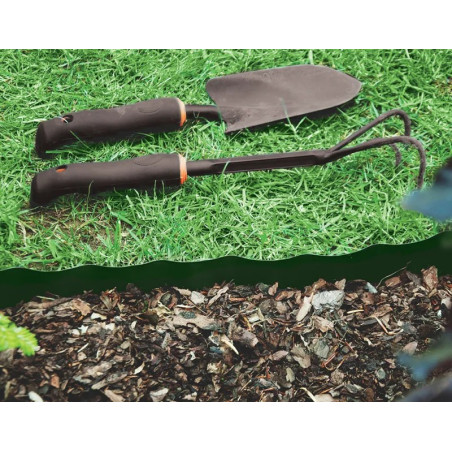 Bradas univerzális ágyásszegély zöld 15 cm x 9 m PE