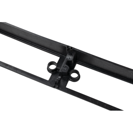 RIM-BORD LINEO kerti szegély fekete 100/45 mm