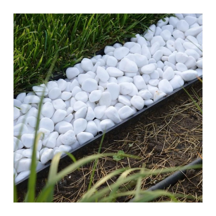 Extra erős ágyásszegély fekete 1025/75/78 mm