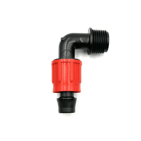 Csepegtető szalag indító könyök 17 x 1/2 " könyökkel PO