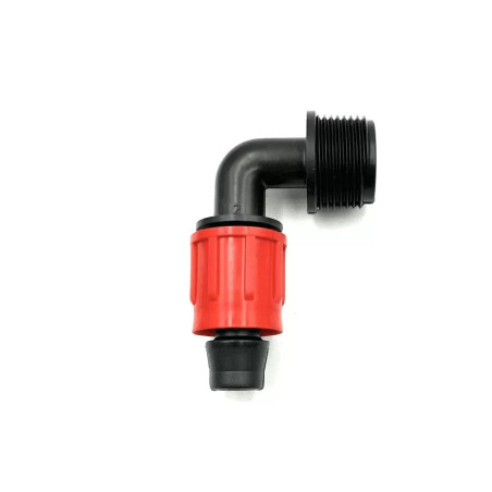 Csepegtető szalag indító könyök 17 x 3/4 " könyökkel PO