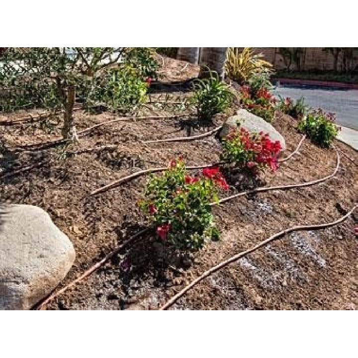 PC csepegtető cső Dynomac PC DN20mm 20cm, 2 l/h, 300 m nyomás kompenzált (föld alá is fektethető)akár 180Ft/m áron