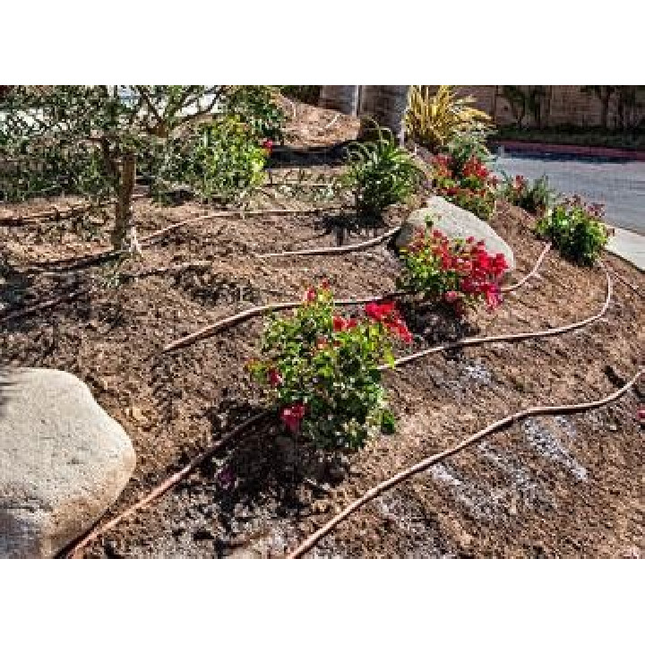 PC csepegtető cső Dynomac PC DN 20 mm 75 cm, 2 l/h, 25 m nyomás kompenzált ( föld alá is fektethető )