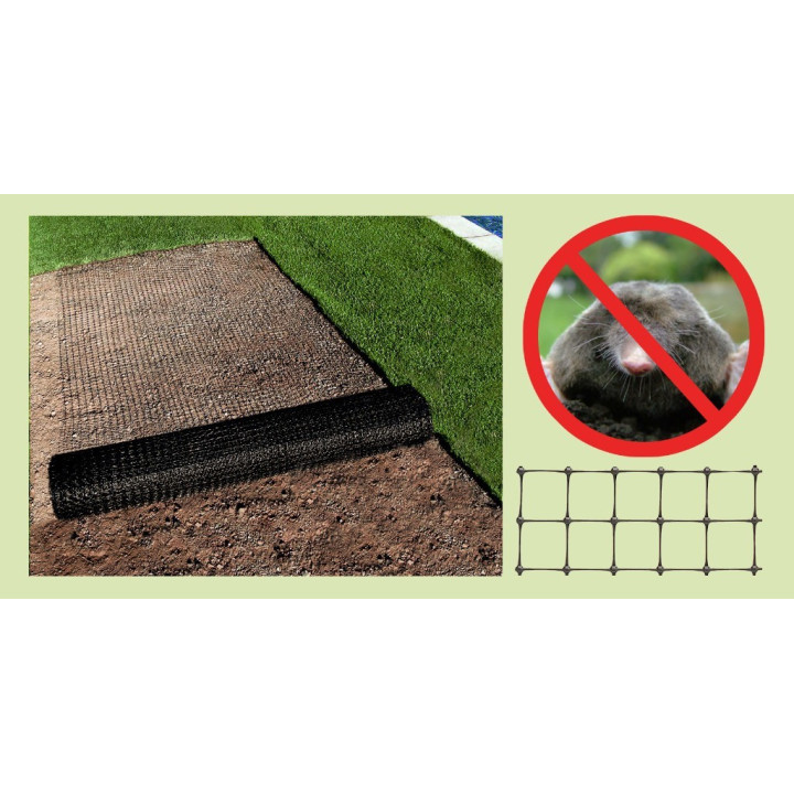 Vakondháló 15x15mm  1x200m/tekercs 40g/m2 (akár 169Ft/m2 )