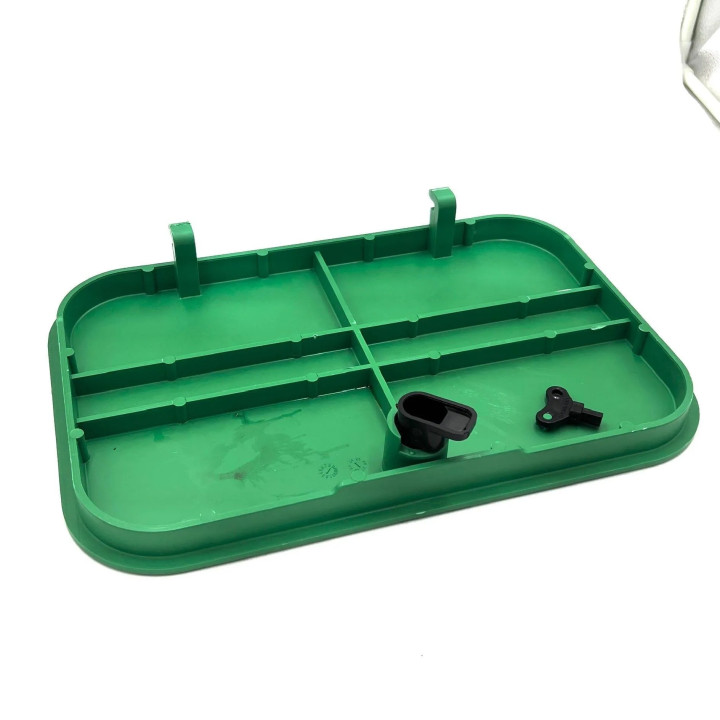 Szelepház fedél standard 12" PO aknához