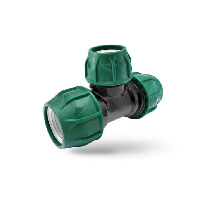 KPE MPE szűkített T idom 40 x 32 x 40 10 bar