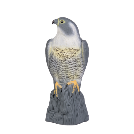 Madárriasztó sólyom, 40 cm - Élethű műanyag figura