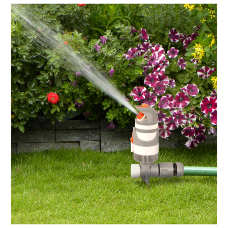 WHITE LINE 2 funkciós forgó öntözőfej, tüskére szerelve (WL-Z02)