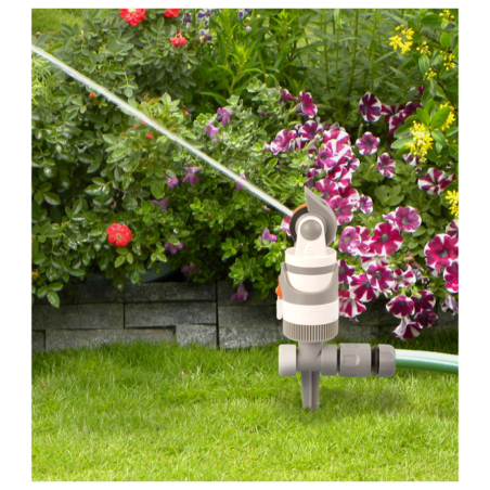 WHITE LINE 2 funkciós forgó öntözőfej, tüskére szerelve (WL-Z02)