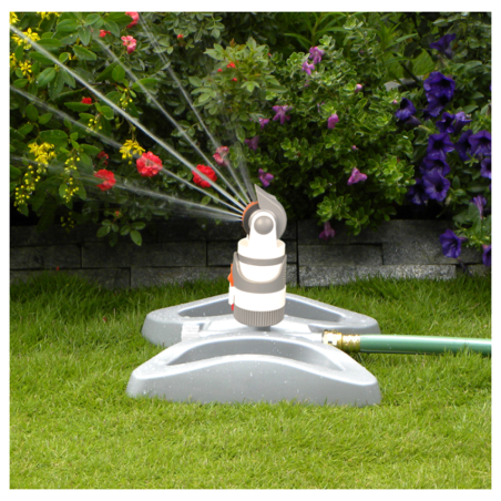 WHITE LINE 4 funkciós forgó öntözőfej talpon (WL-Z11)