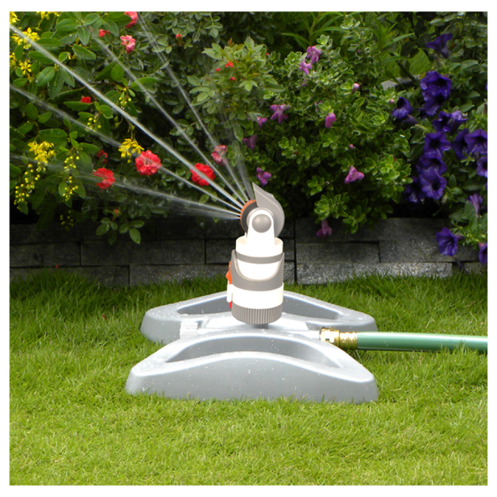 WHITE LINE 4 funkciós forgó öntözőfej talpon (WL-Z11)