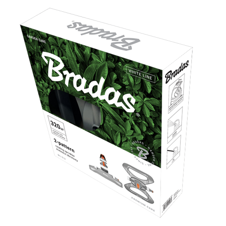 WHITE LINE 2 funkciós forgó öntözőfej talpon (WL-Z12)