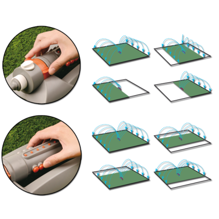 White Line változtatható szélességű sprinkler (WL-Z21)