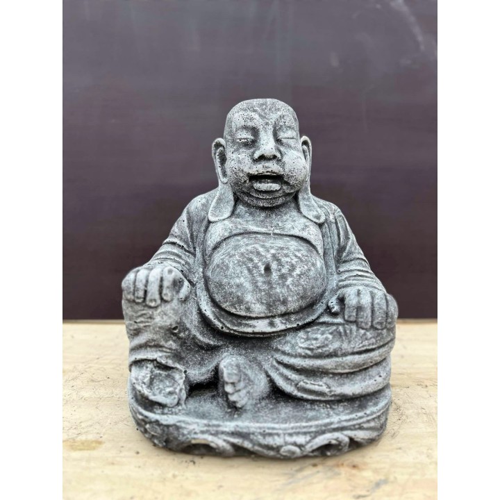 Boldogan ülő szerzetes 35cm