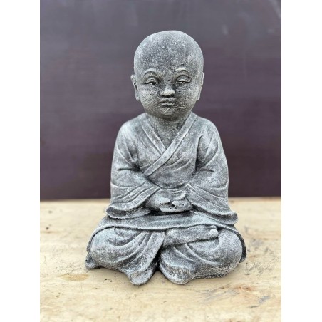 Meditáló szerzetes gyerek 40cm