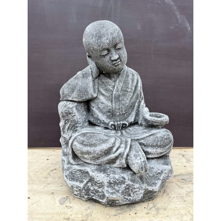 Szerzetes tállal 44cm