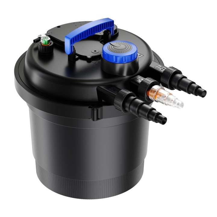 CPF 180 (11W UVC) nyomásszűrő szett 1.(CHJ-1500+3m 20 bordás tömlő)