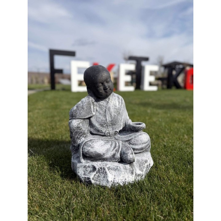 Ülő könyökölő szerzetes 44cm