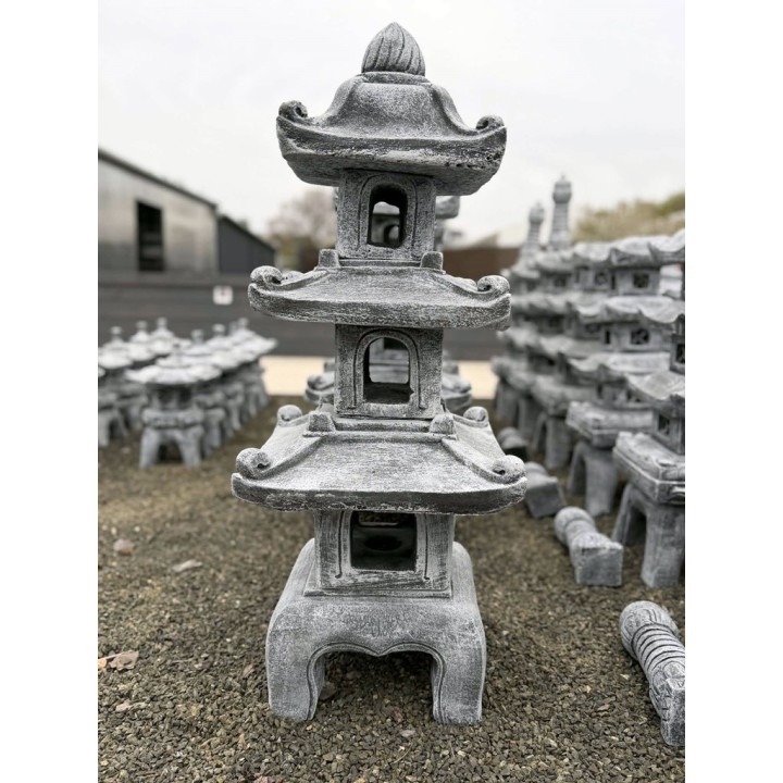 Három tetős kínai pagoda 90cm