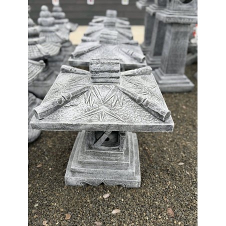 Pagoda bambusz motívummal 50cm