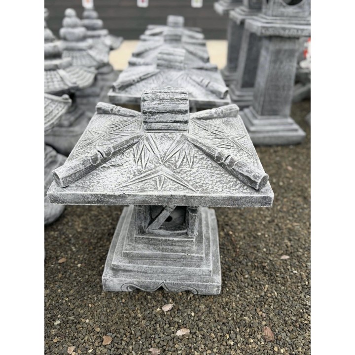 Pagoda bambusz motívummal 50cm