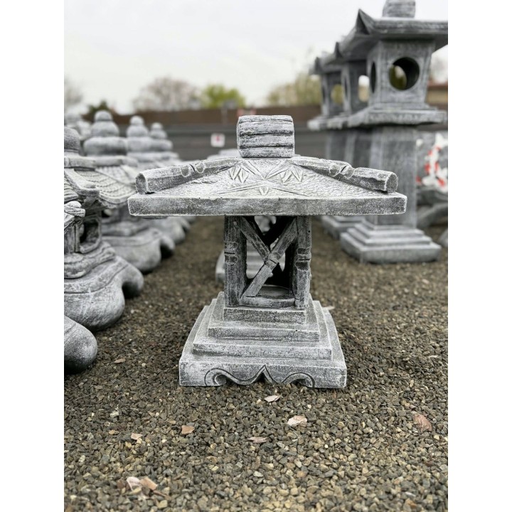 Pagoda bambusz motívummal 50cm