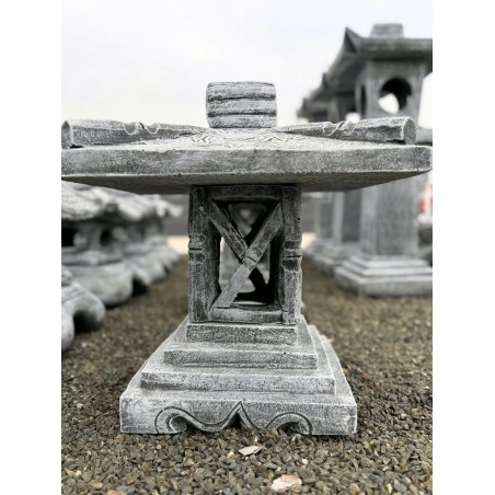 Pagoda bambusz motívummal 50cm