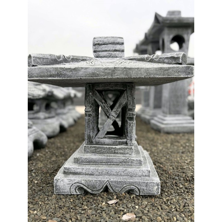 Pagoda bambusz motívummal 50cm