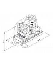 Italtecnica PT/12 400V nyomáskapcsoló (3-12bar)
