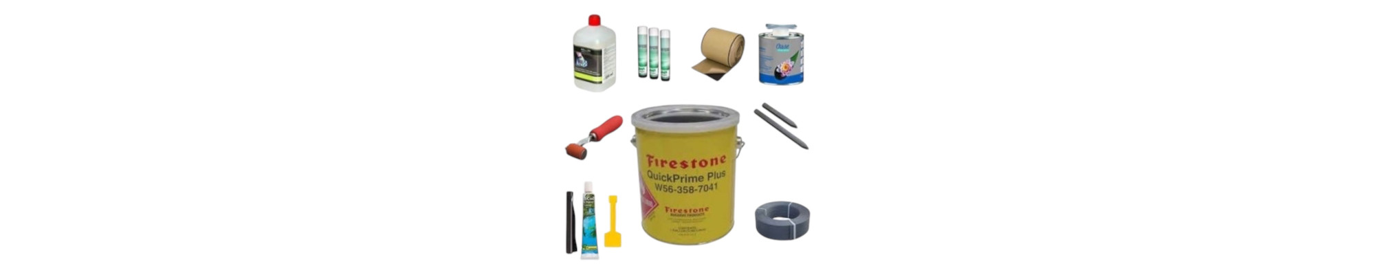 EPDM, PVC fólia ragasztók, kiegészítők, tóperem 