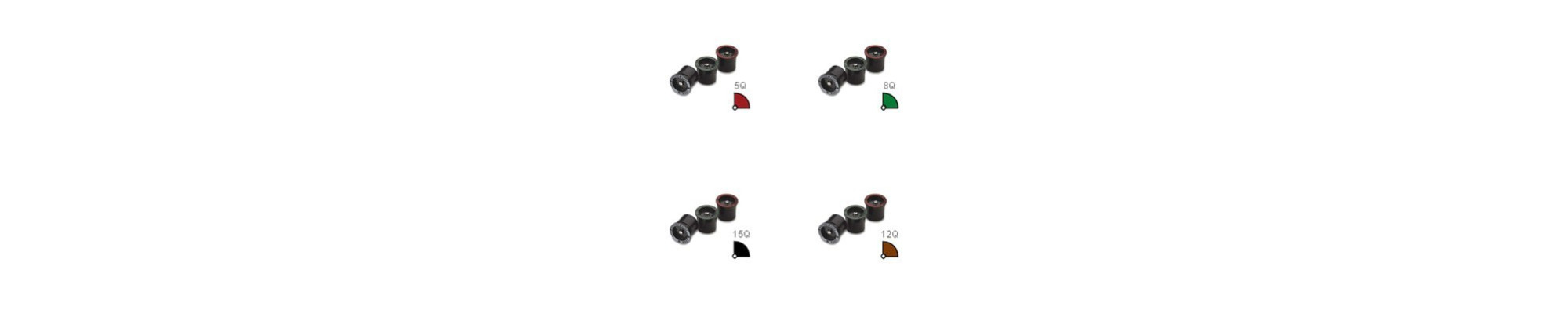  90 fokos MPR fúvókák