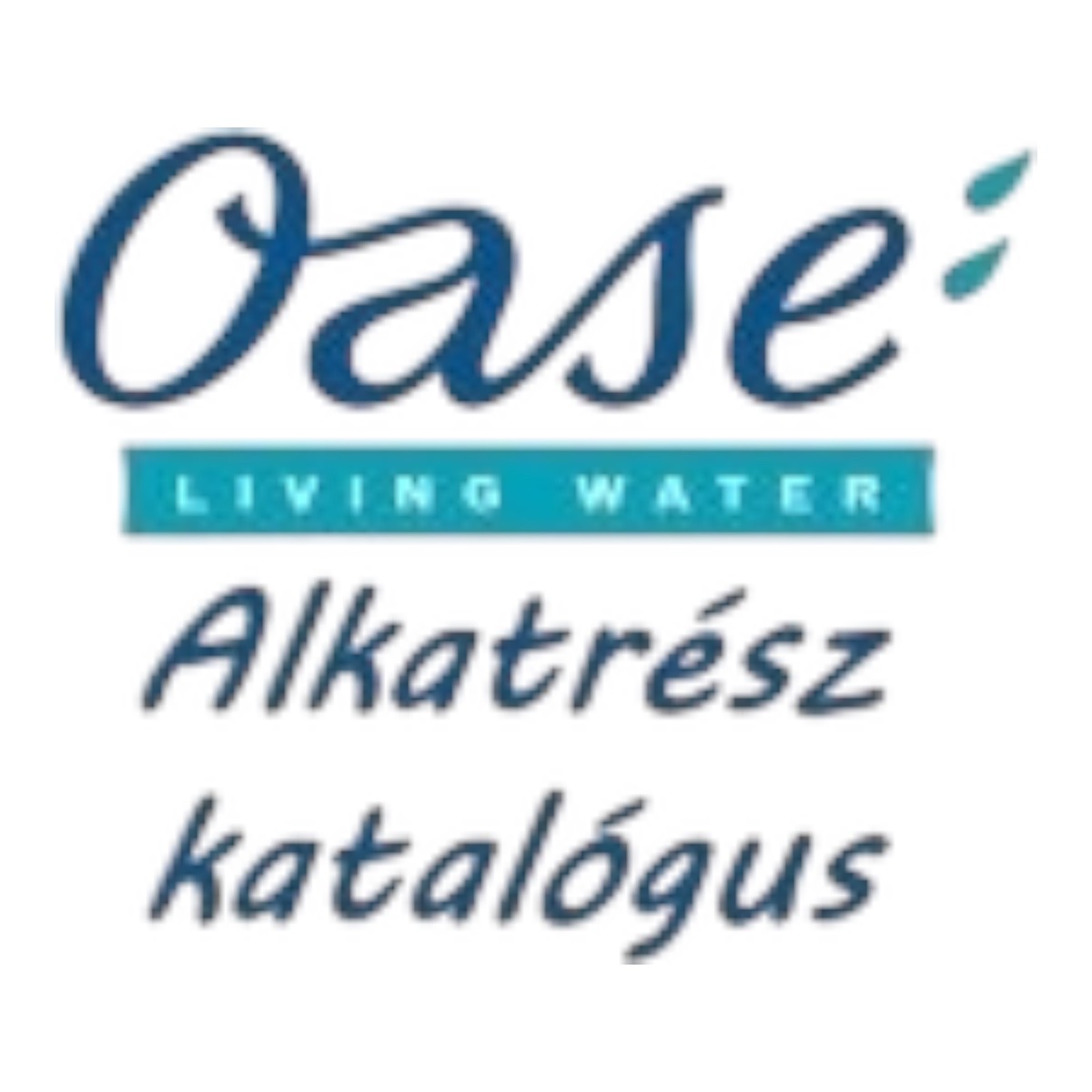 Oase pótalkatrészek letölthető katalógusa