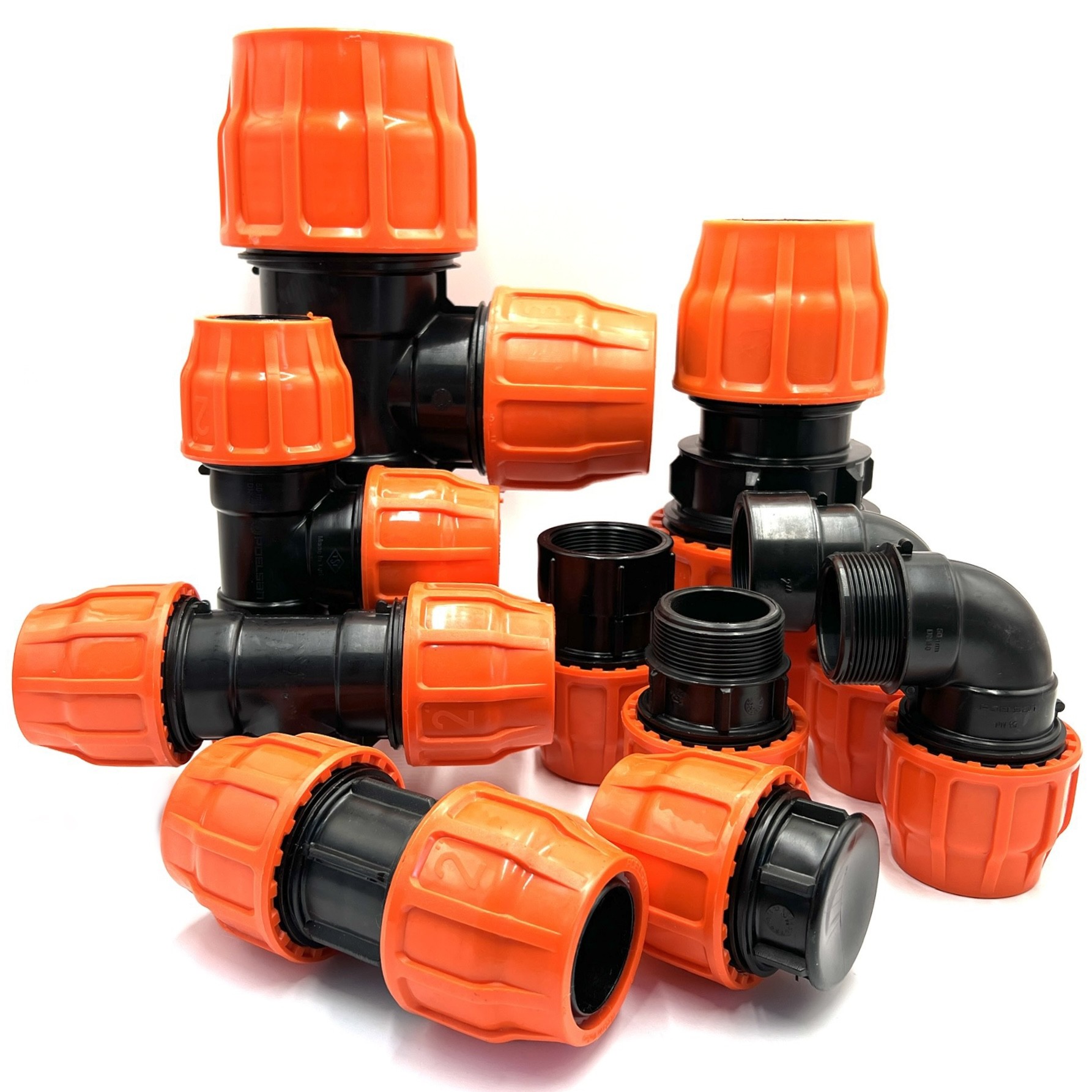 LayFlat (tűzoltótömlő) szorítógyűrűs csatlakozók