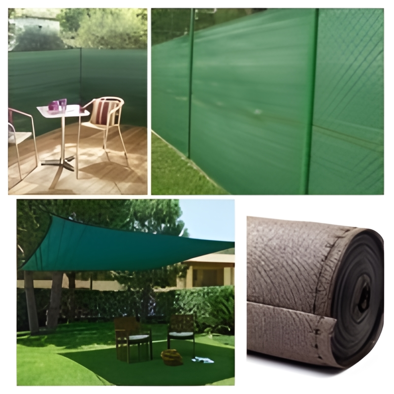 Árnyékoló hálók belátás gátló hálók