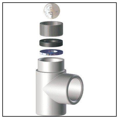 Szelepelt pvc idomok golyós pvc pumpához